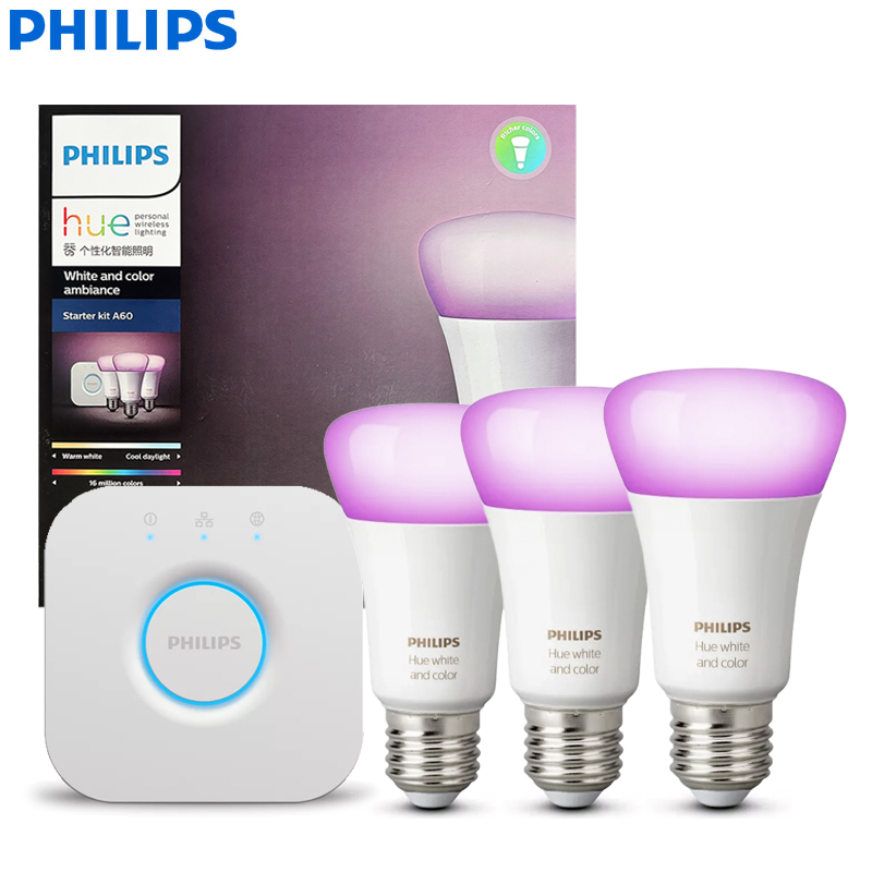 Philips Bulb Hue - مجموعة أدوات الضوء الذكية من Philips