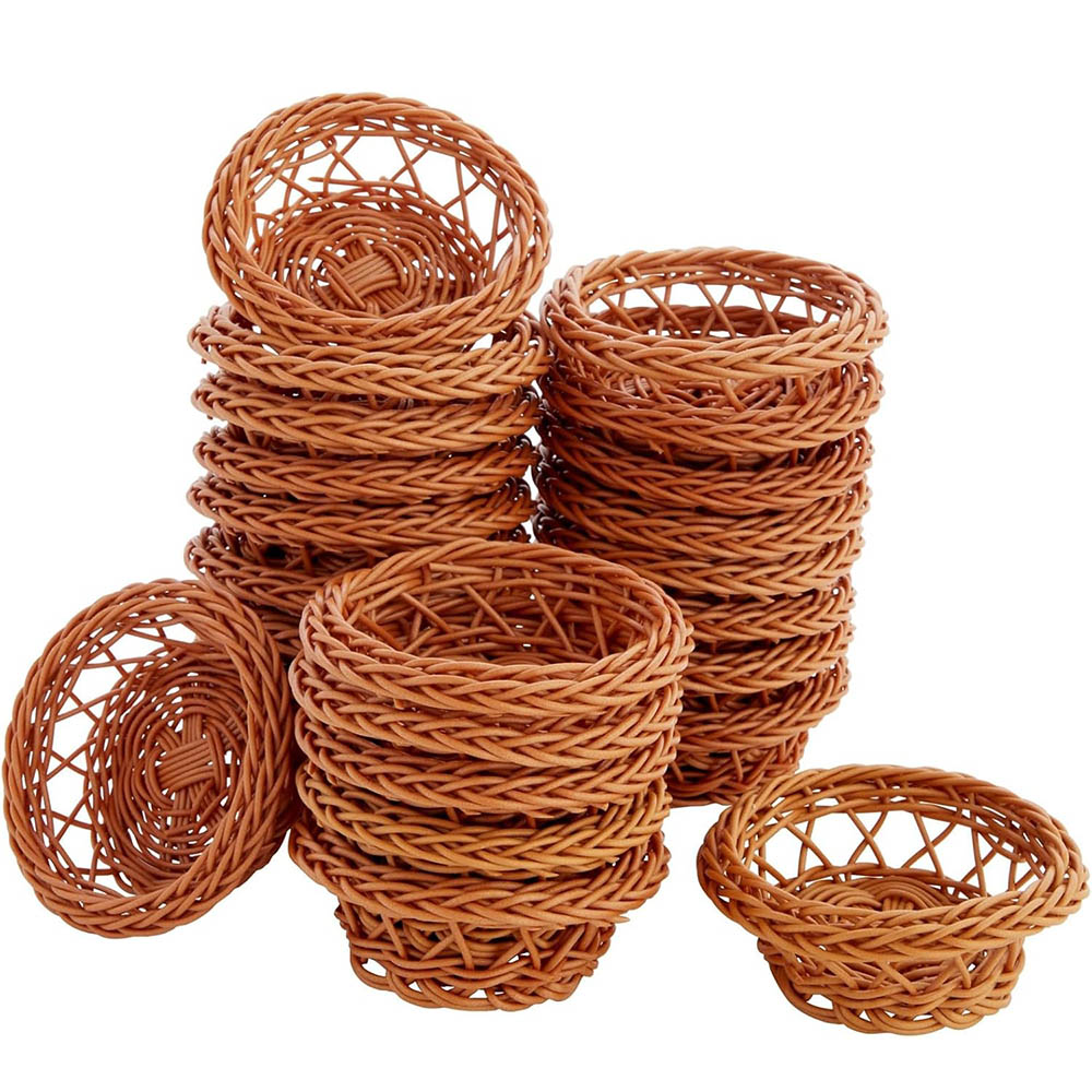 Woven Basket Set - مجموعة سلال منسوجة صغيرة - 3.1