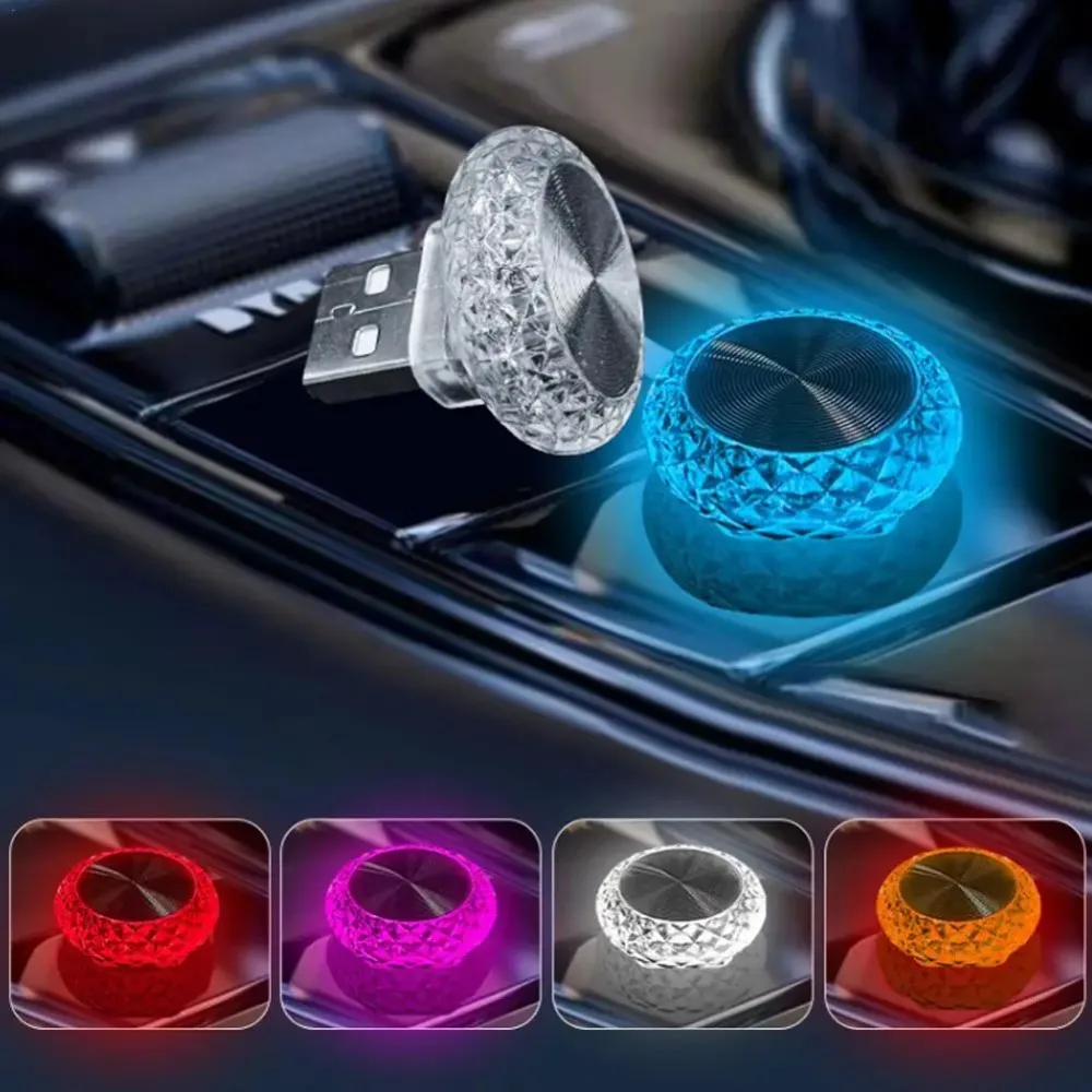 Interior Design Icon - سيارة جديدة صغيرة LED ديكور USB