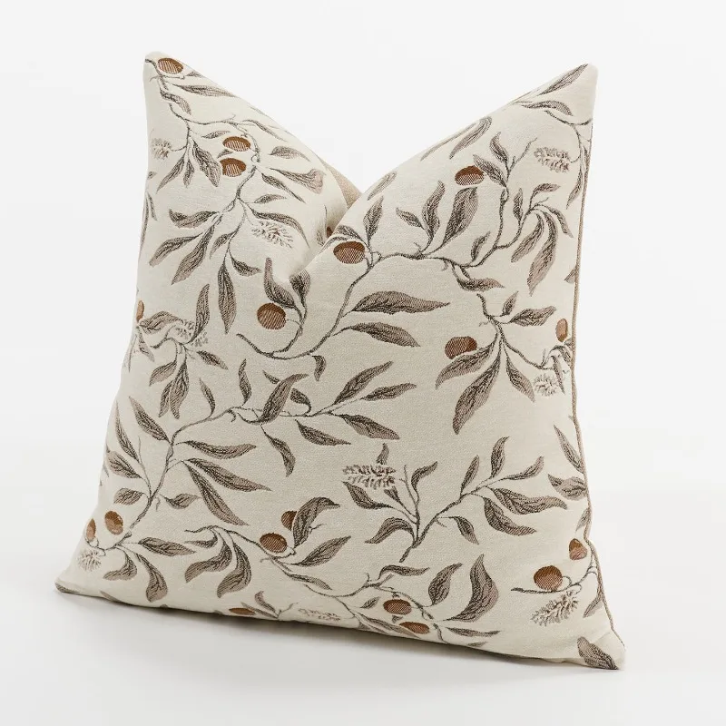 Textured Throw Natural - غطاء وسادة من الشينيل بلون البيج