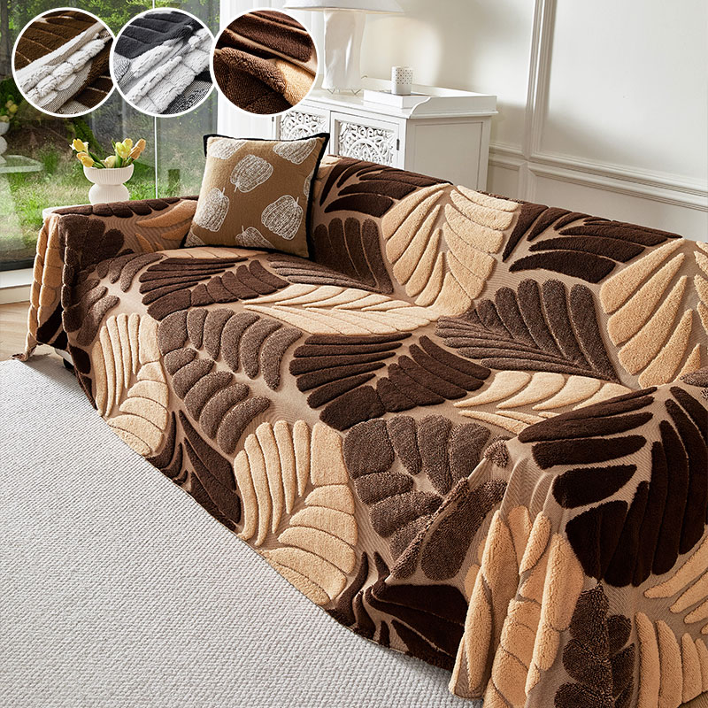 غطاء أريكة ثلاثي الأبعاد بلوني - مراجعة Textured Throw Natural وسعره