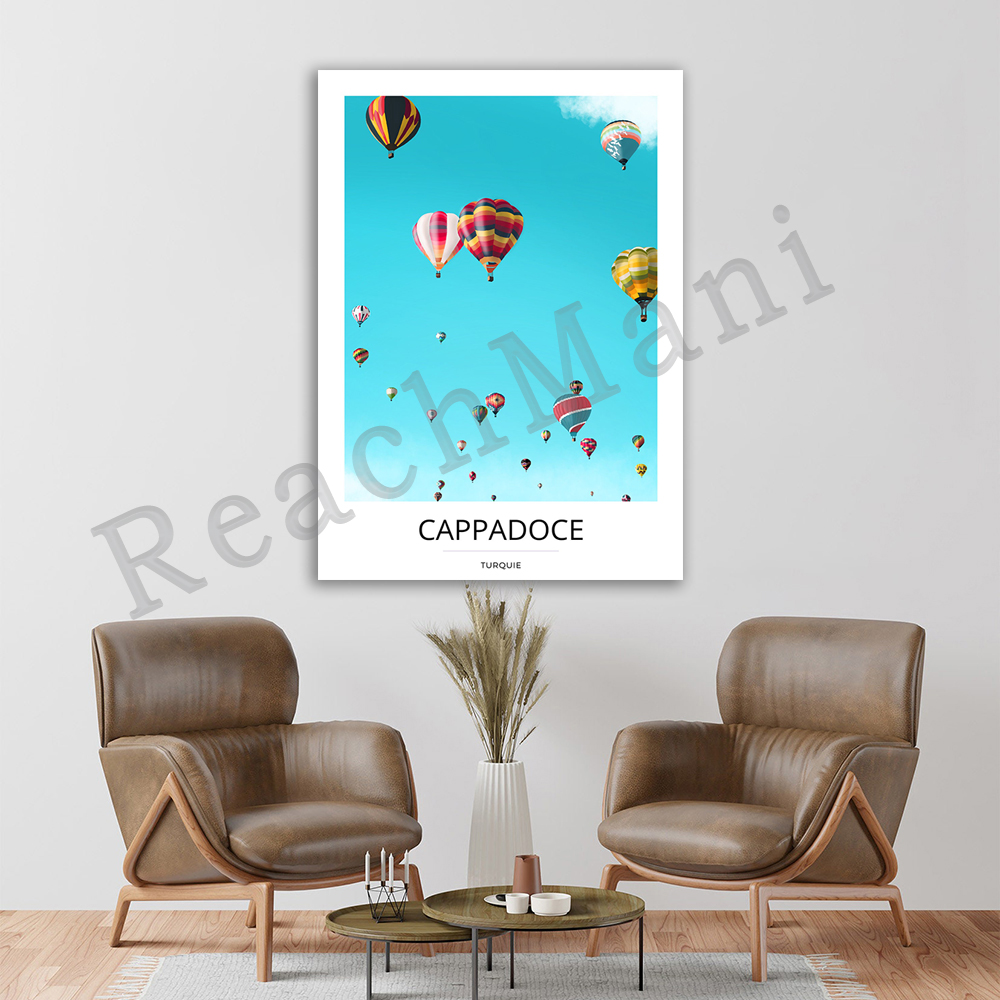 كابادوكيا، طباعة الملصقات، ملص - مراجعة Interior Design Illustration وسعره