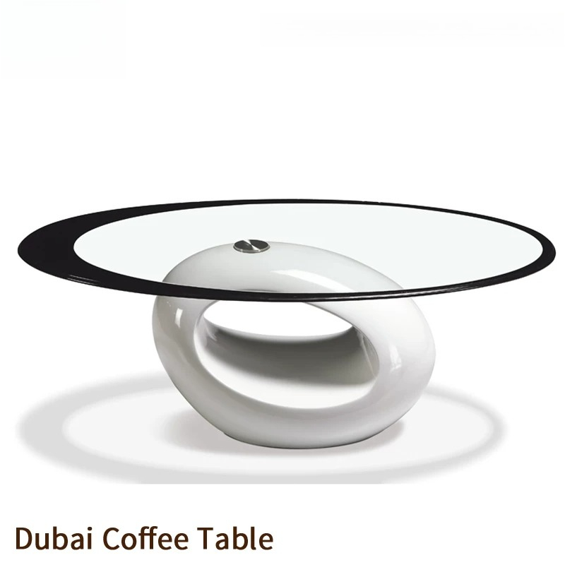 طاولة قهوة زجاجية بتصميم دبي ا - مراجعة Interior Design Dubai وسعره