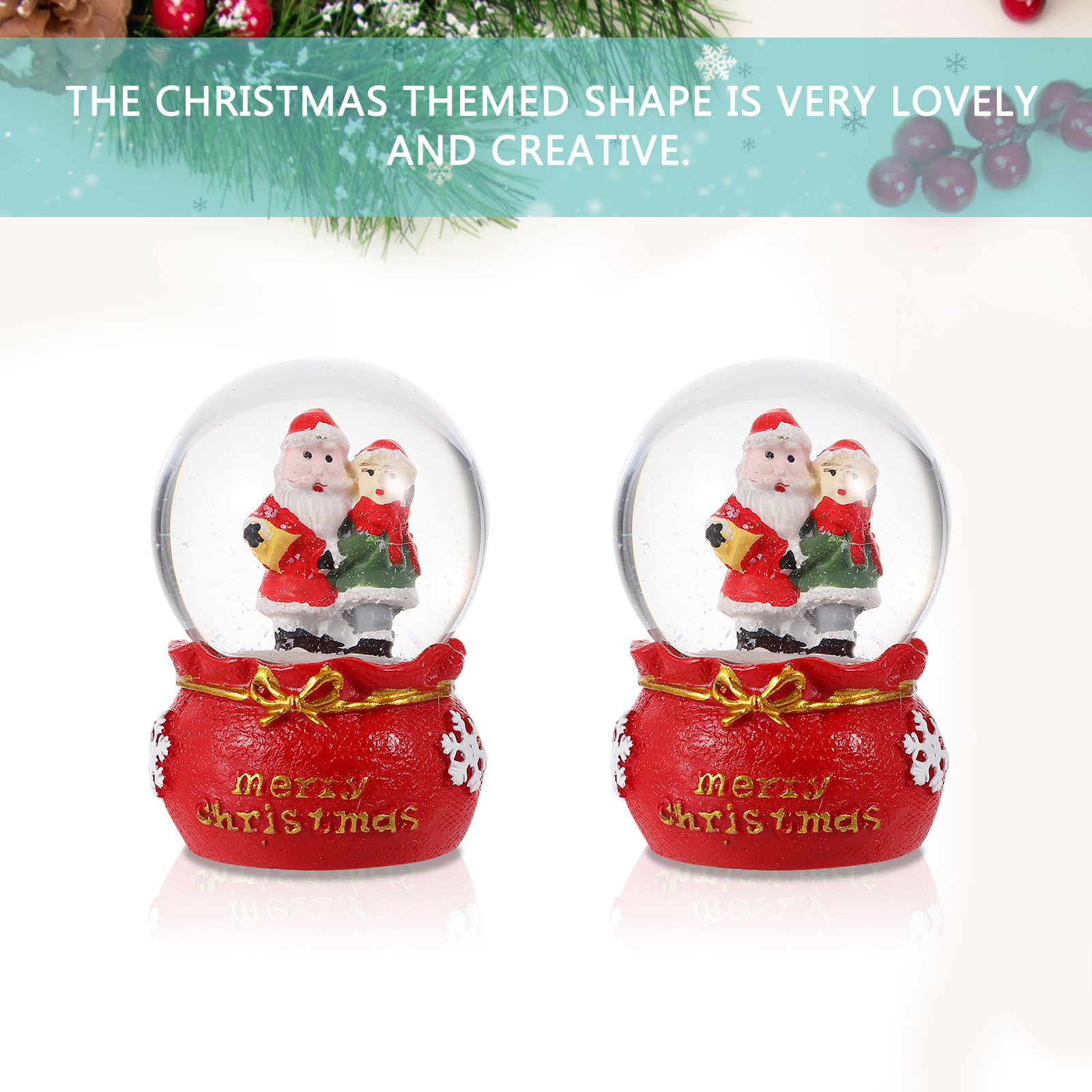 كرة زجاجية كريستالية مزخرفة لع - مراجعة Interior Design Xmas وسعره