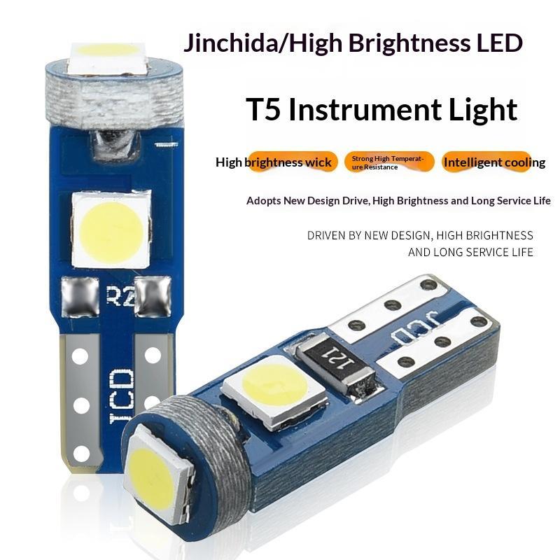 10 قطع مصابيح LED T5 كانبوس W3 - مراجعة Interior Design Icon وسعره