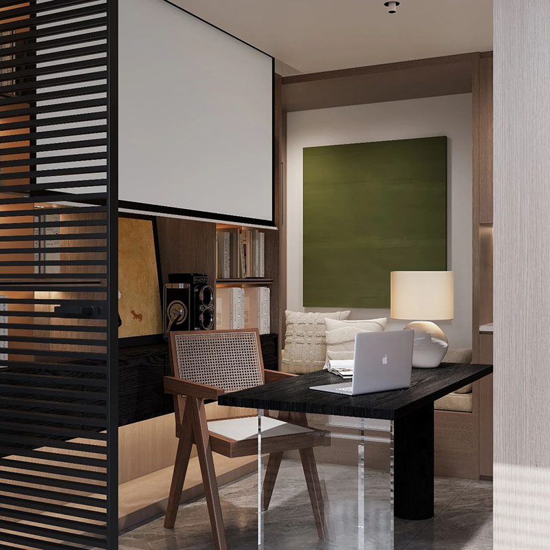 تصميم داخلي للفيلا حديث ثلاثي  - مراجعة Interior Design Build وسعره