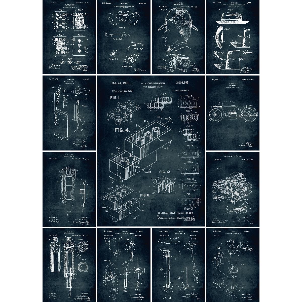 لعبة عتيقة ملصق مطبوع عليها طو - مراجعة Interior Design Build وسعره