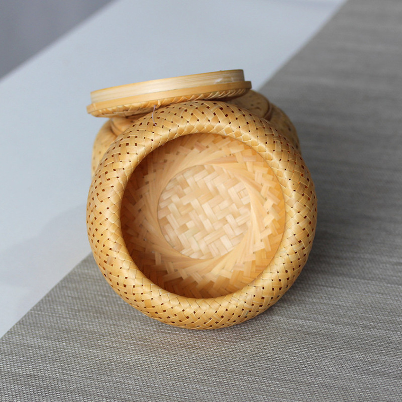 سلة صغيرة منسوجة من الخيزران ب - مراجعة Woven Basket Set وسعره