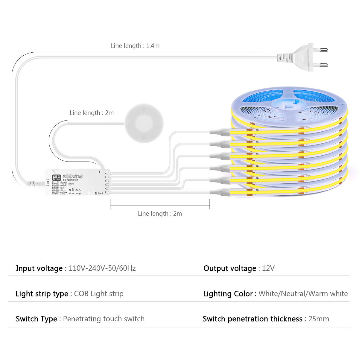 عرض مجموعة تحت الخزانة COB LED - مراجعة Philips Bulb Hue وسعره