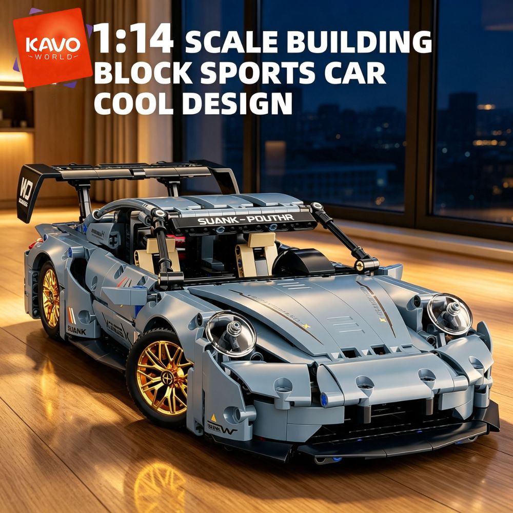 مجموعة ألعاب البناء KAVOWORLD  - مراجعة Interior Design Build وسعره