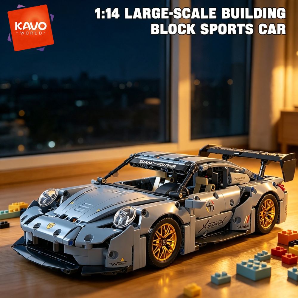 مجموعة ألعاب البناء KAVOWORLD  - مراجعة Interior Design Build وسعره