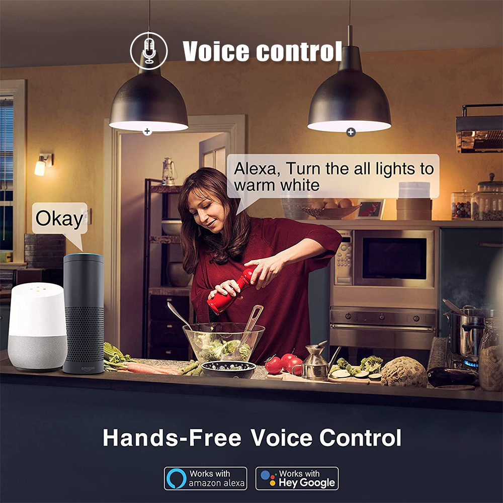 Tuya WiFi GU10 الذكية LED ضوء  - مراجعة Philips Bulb Hue وسعره