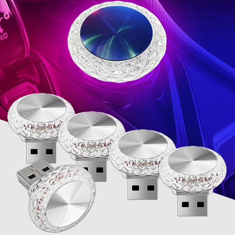 المحمولة سيارة USB المحيطة ضوء - مراجعة Interior Design Icon وسعره